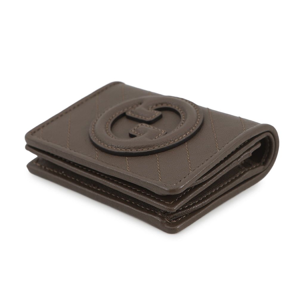Gucci Bifold Wallet Interlocking Blanc Di Leather — view 2
