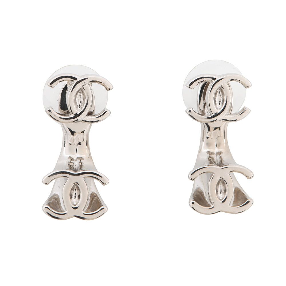 Chanel Earrings CC Logo 26 S 2-Way