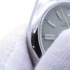 Rolex Oyster Perpetual 41 Roulette Watch Pistachio Dial — view 4