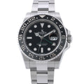 Rolex GMT Master 2 Roulette Watch Black Dial