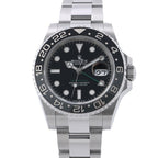 Rolex GMT Master 2 Roulette Watch Black Dial
