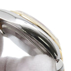 Rolex Datejust No SS 18k Yellow Gold Diamond Watch Silver Computer Dial — view 7