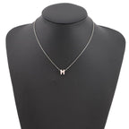 Hermes Necklace Mini Pop Rose Dragee Silver — view 4