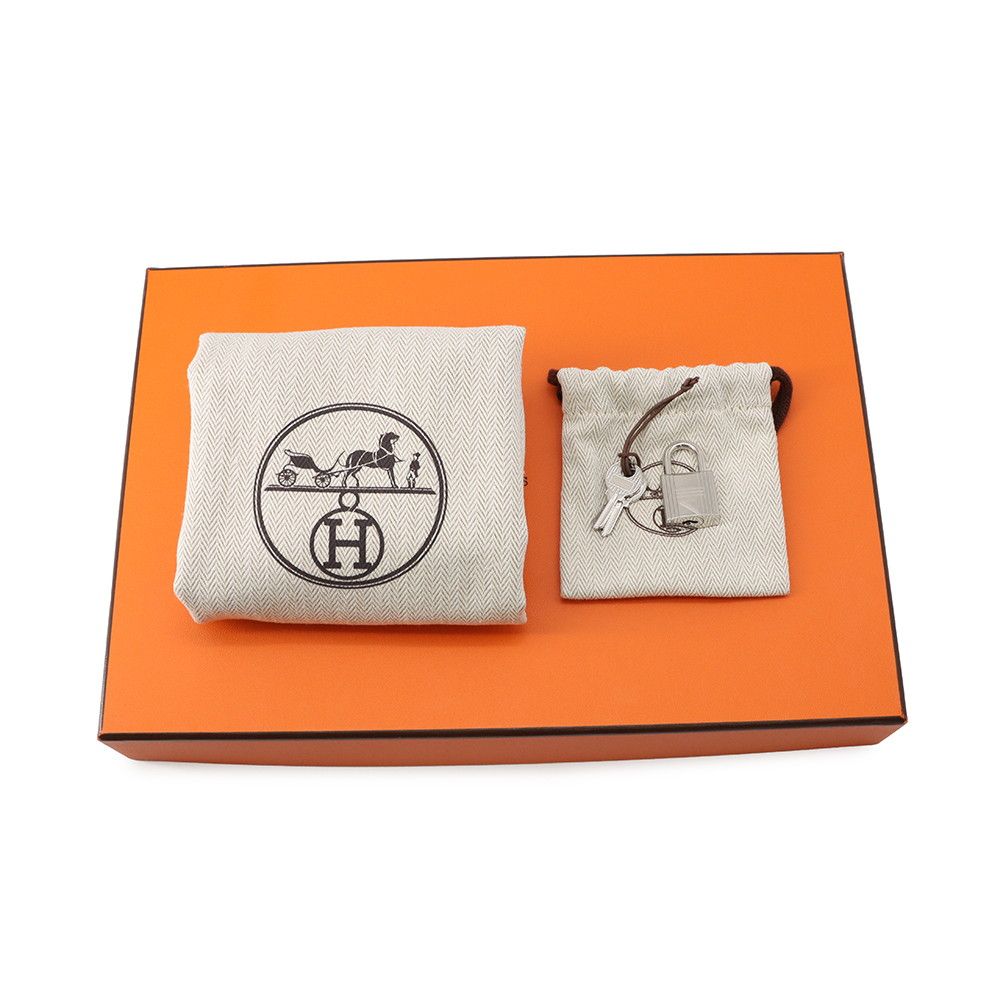 Hermes Picotin Lock Micro Lucky Daisy Chai Rose White Silver Swift — view 9
