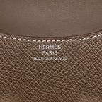 Hermes Wallet Constance Slim Etoupe Silver Epsom — view 9