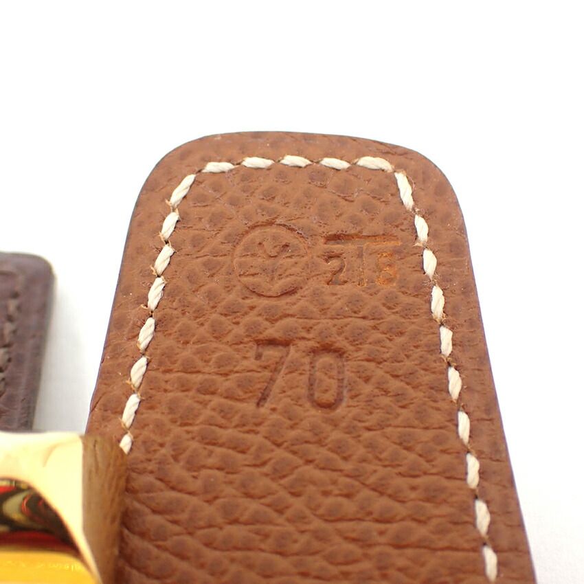 Hermes Belt Round Gold — view 6