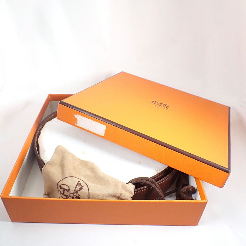 Hermes Belt Round Gold — view 9
