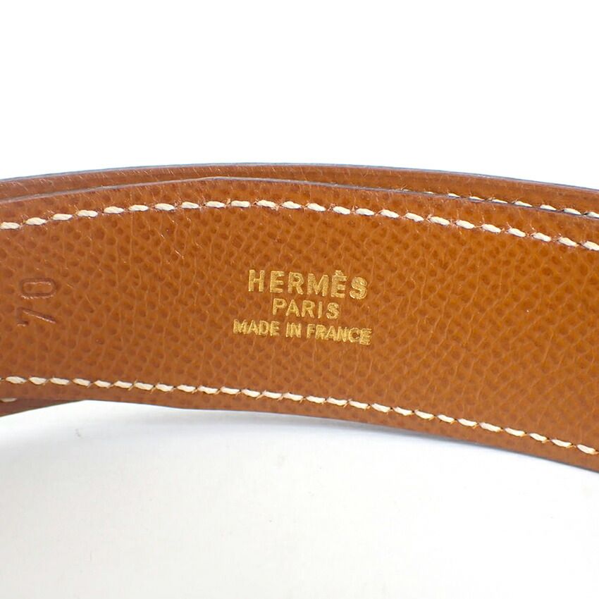 Hermes Belt Round Gold — view 5