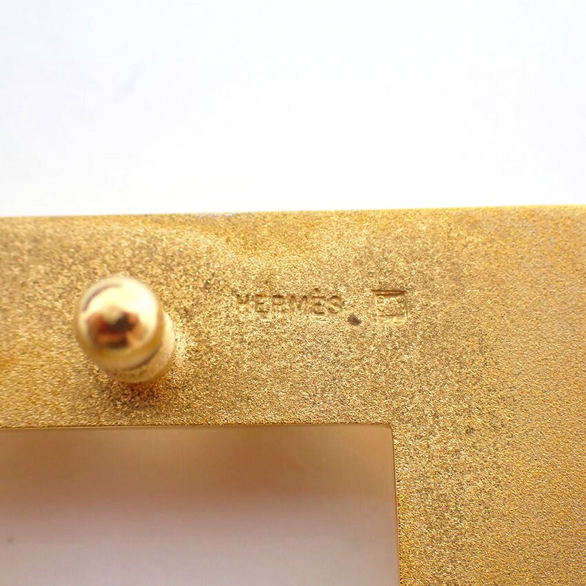 Hermes Belt Round Gold — view 8