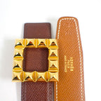 Hermes Belt Round Gold — view 2