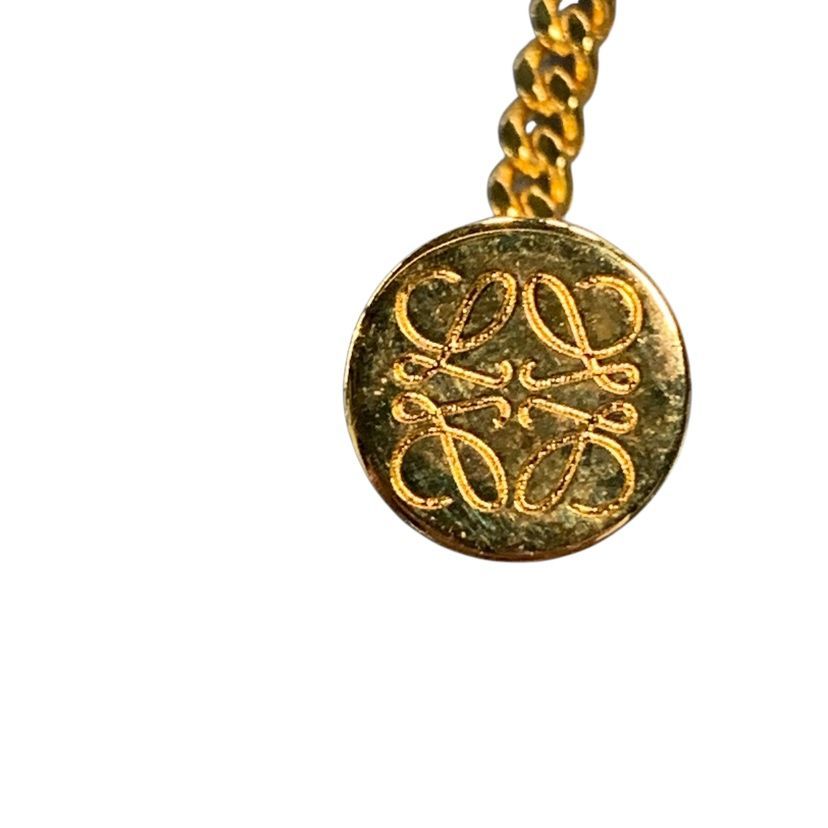 Loewe Personalization Necklace Gold Anagram Motif — view 4