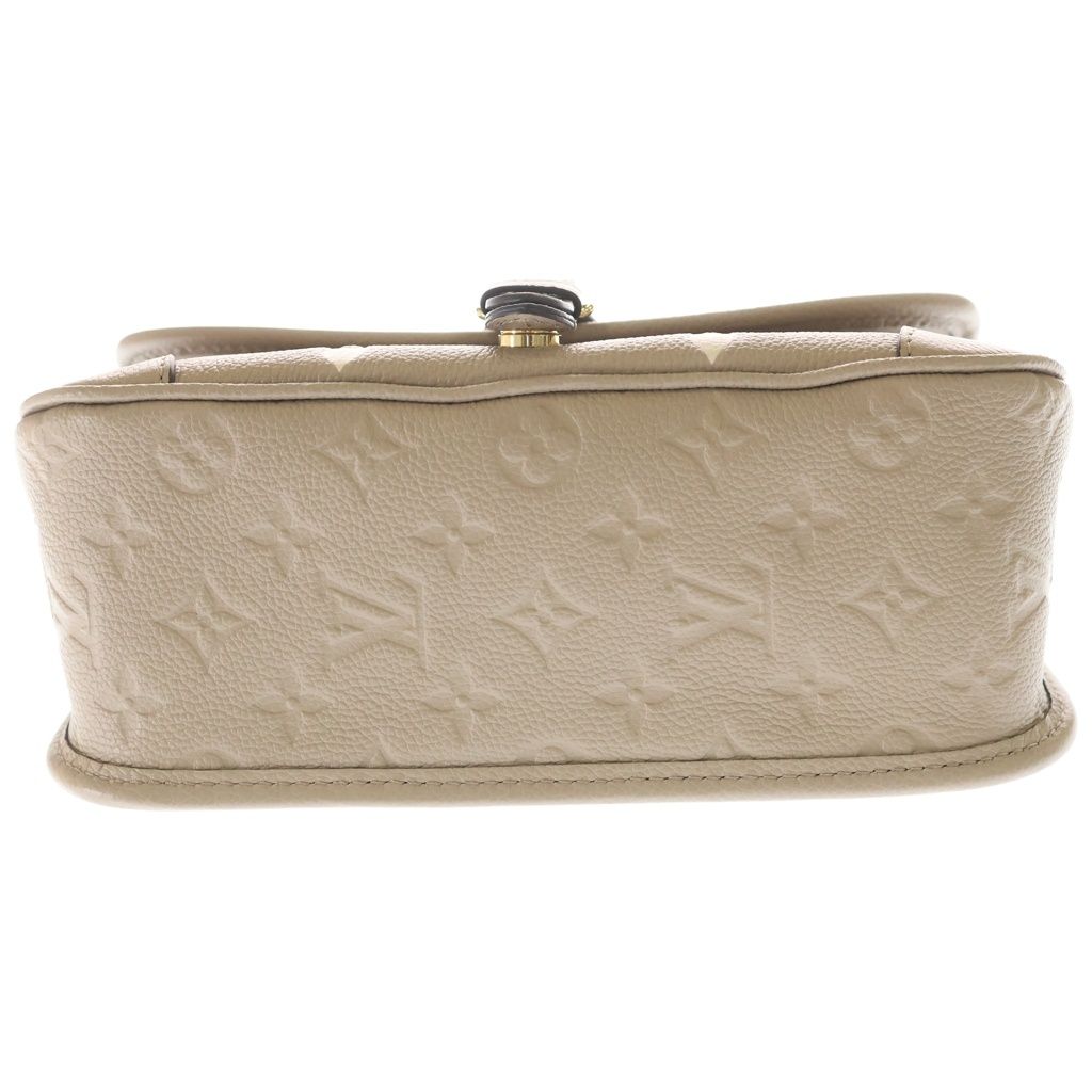 Louis Vuitton Monogram Empreinte Diane Leather 2-Way Shoulder Bag Beige — view 4