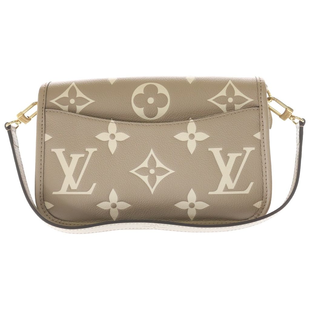Louis Vuitton Monogram Empreinte Diane Leather 2-Way Shoulder Bag Beige — view 2