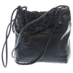 Chanel 22 Mini Shiny Calfskin Leather So Black Chain Shoulder Bag Plate — view 2
