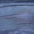 Hermes Fourre Tout Canvas Clutch Silver Khaki Navy — view 8
