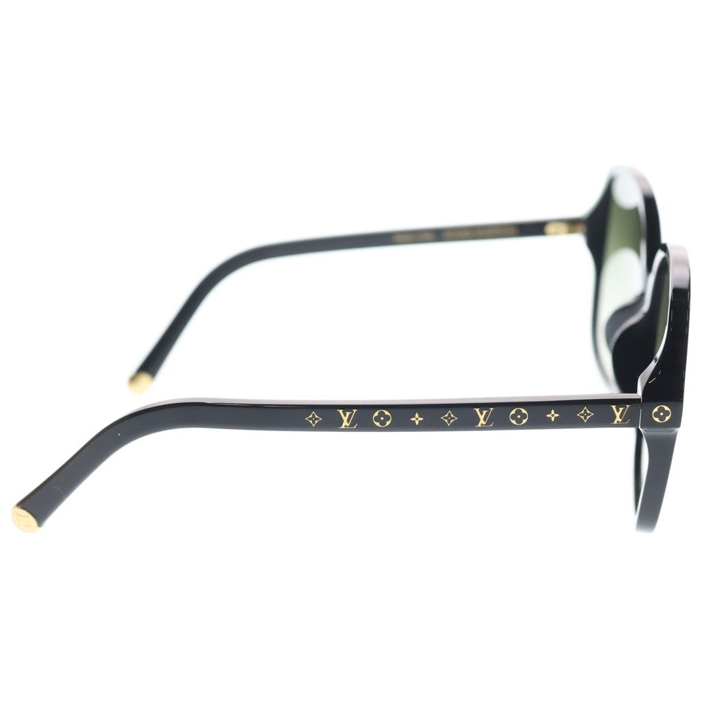Louis Vuitton Star Square Sunglasses Black Green Eyewear — view 3