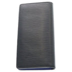 Louis Vuitton Epi Monogram Eclipse Portefeuille Brazza Wallet Card Case Black — view 2