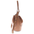 Loewe Balloon Small Leather Shoulder Bag Brown — view 3