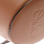 Loewe Balloon Small Leather Shoulder Bag Brown — view 5