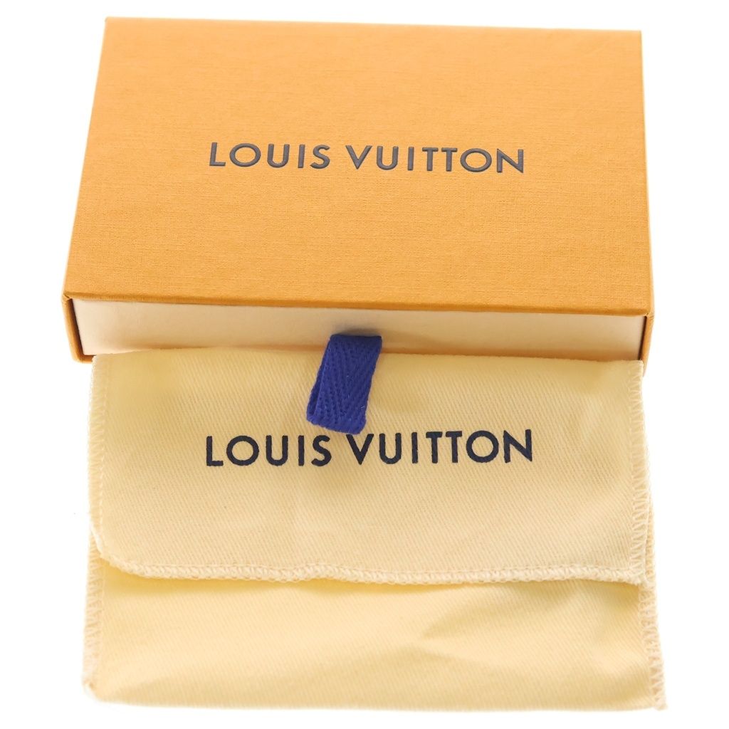 Louis Vuitton Monogram Card Holder Magnet Passcase Brown Orange — view 6
