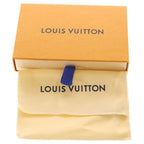 Louis Vuitton Monogram Card Holder Magnet Passcase Brown Orange — view 6