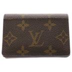 Louis Vuitton Monogram Porte-Monnaie Accordion Coin Case Wallet Brown — view 2