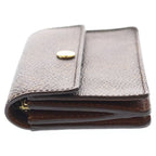 Louis Vuitton Monogram Porte-Monnaie Accordion Coin Case Wallet Brown — view 3