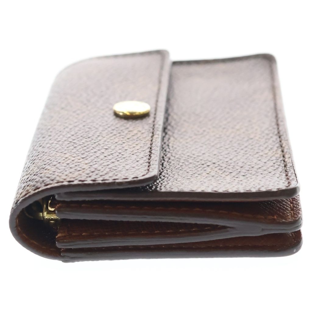 Louis Vuitton Monogram Porte-Monnaie Accordion Coin Case Wallet Brown — view 3