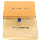 Louis Vuitton Monogram Porte-Monnaie Accordion Coin Case Wallet Brown — view 6