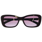 Chanel CC Logo Chain Sunglasses Wine Red 54 17 Gold Eyewear