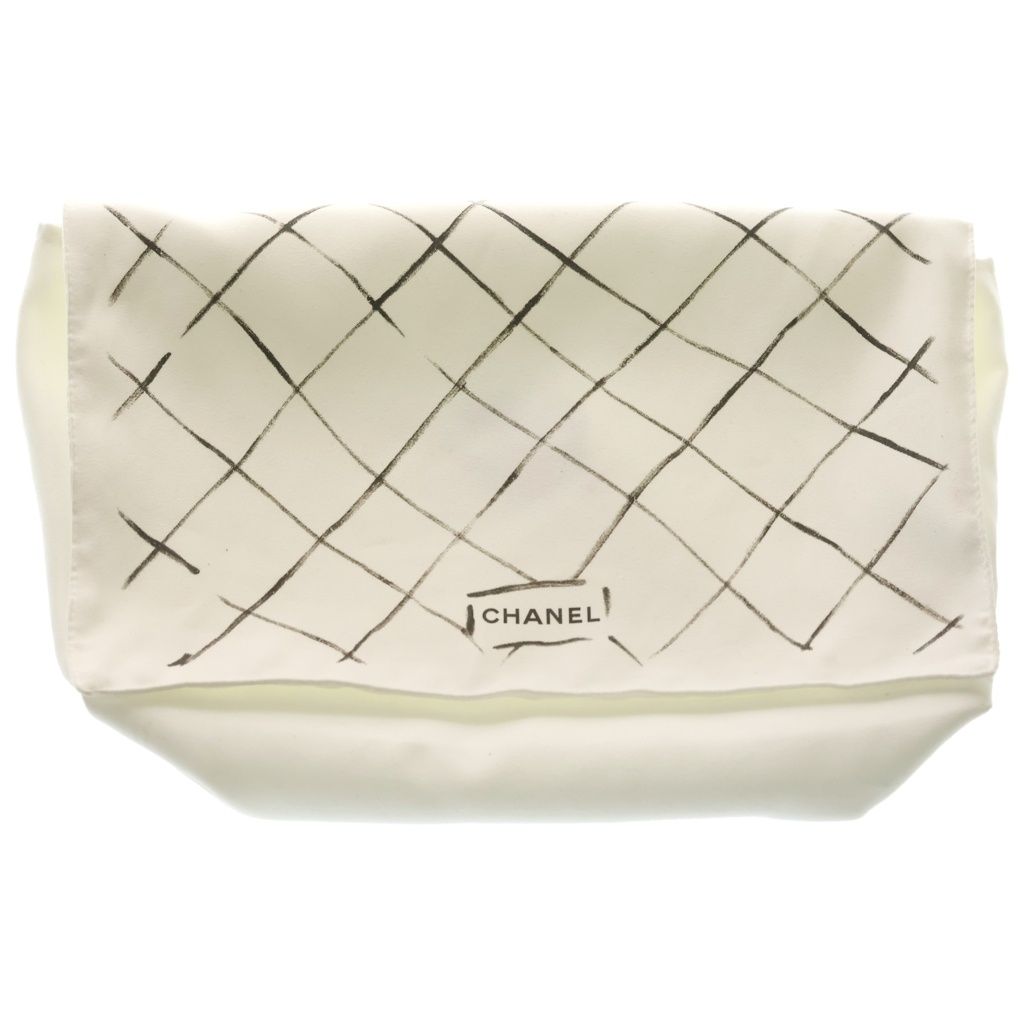Chanel 2.55 Metallic Cles the Double Flap Chain Shoulder Bag Silver — view 8