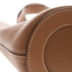 Hermes in the Loop 18 Gold Taurillon Handbag Brown — view 5