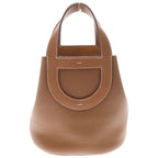 Hermes in the Loop 18 Gold Taurillon Handbag Brown — view 2