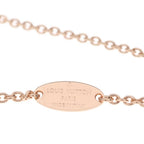Louis Vuitton LV Iconic Logo Rhinestone Bracelet Pink Gold — view 5