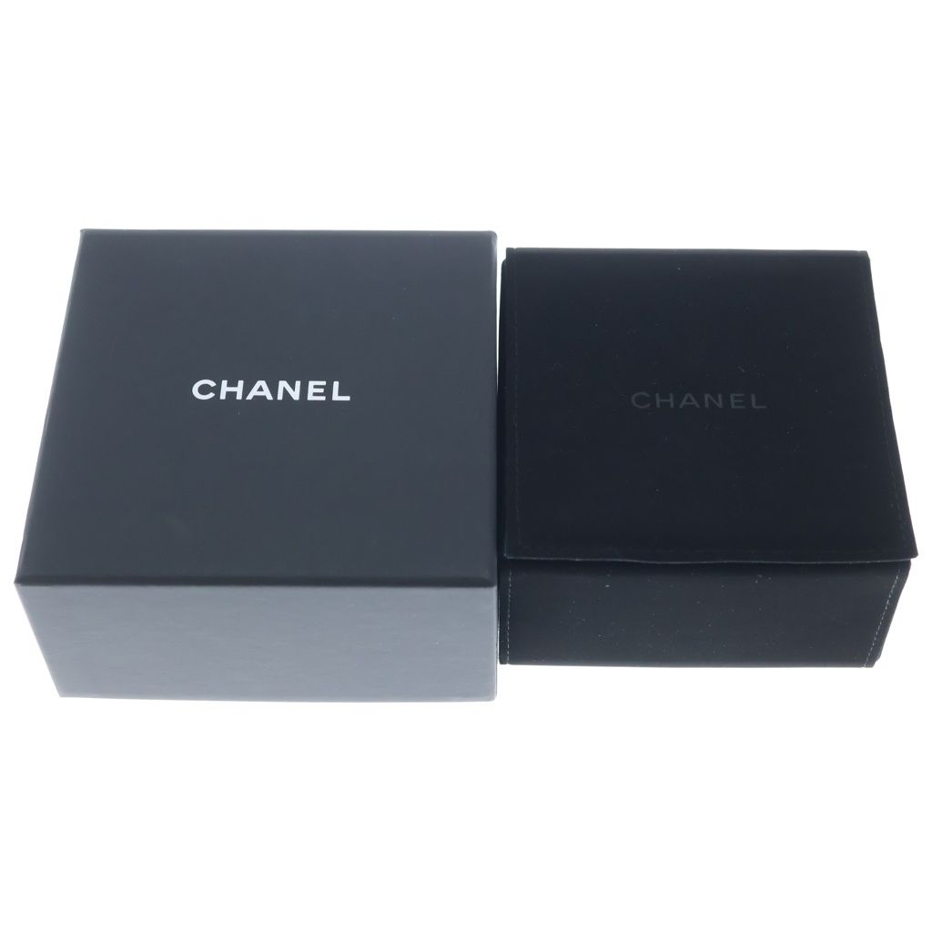 Chanel CC Logo Rhinestone Chain Bracelet Gold — view 6