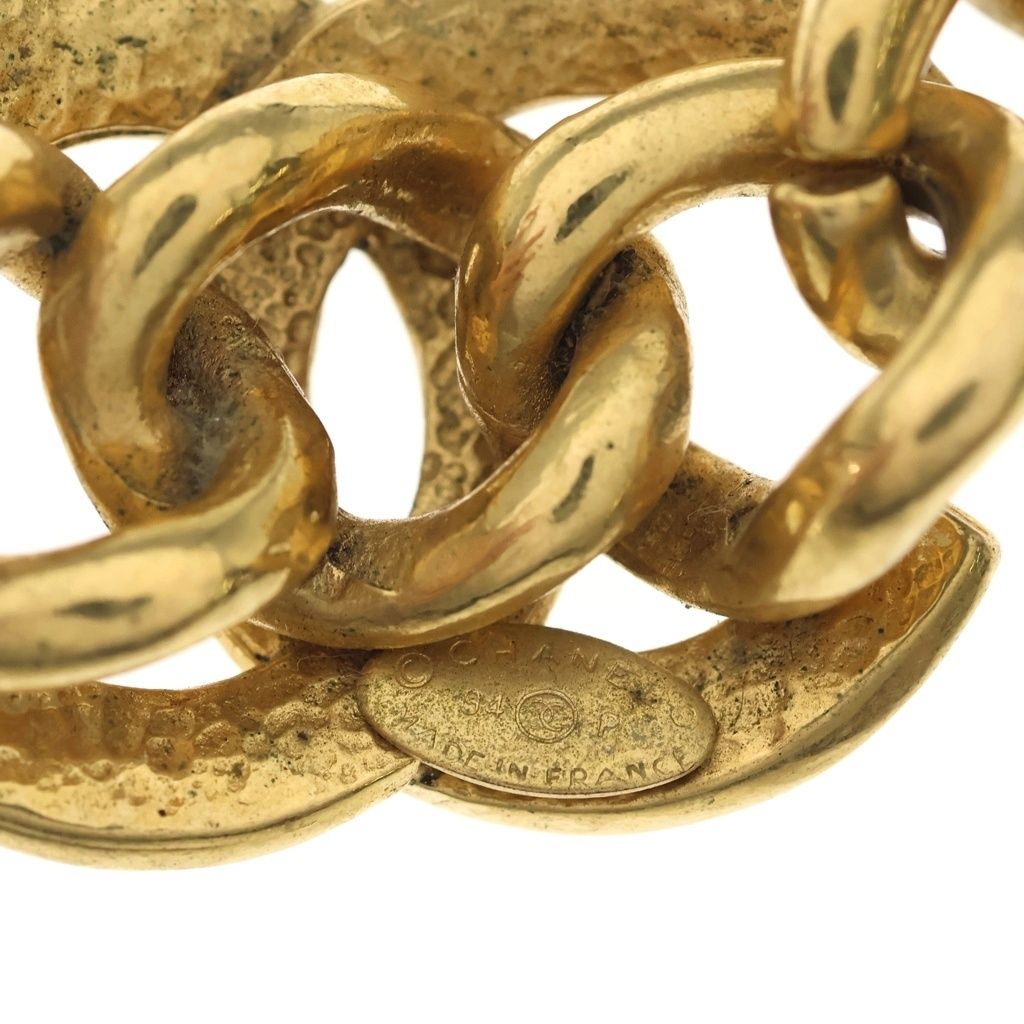 Chanel CC Logo Chain Bracelet Gold — view 5
