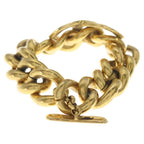 Chanel CC Logo Chain Bracelet Gold — view 2