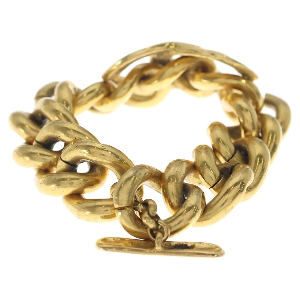 Chanel CC Logo Chain Bracelet Gold — view 2