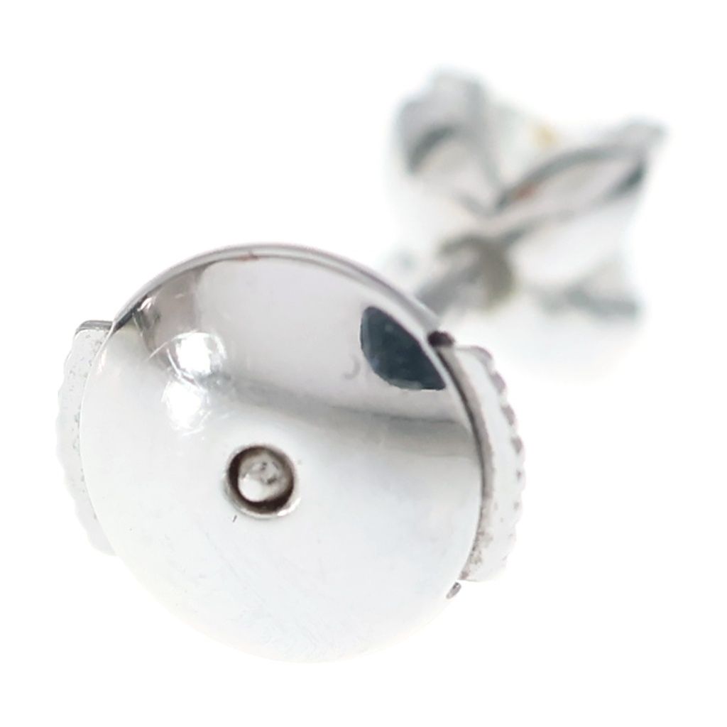 Louis Vuitton LV Diamond Monogram Star 18k White Gold Earrings — view 2
