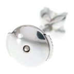 Louis Vuitton LV Diamond Monogram Star 18k White Gold Earrings — view 2