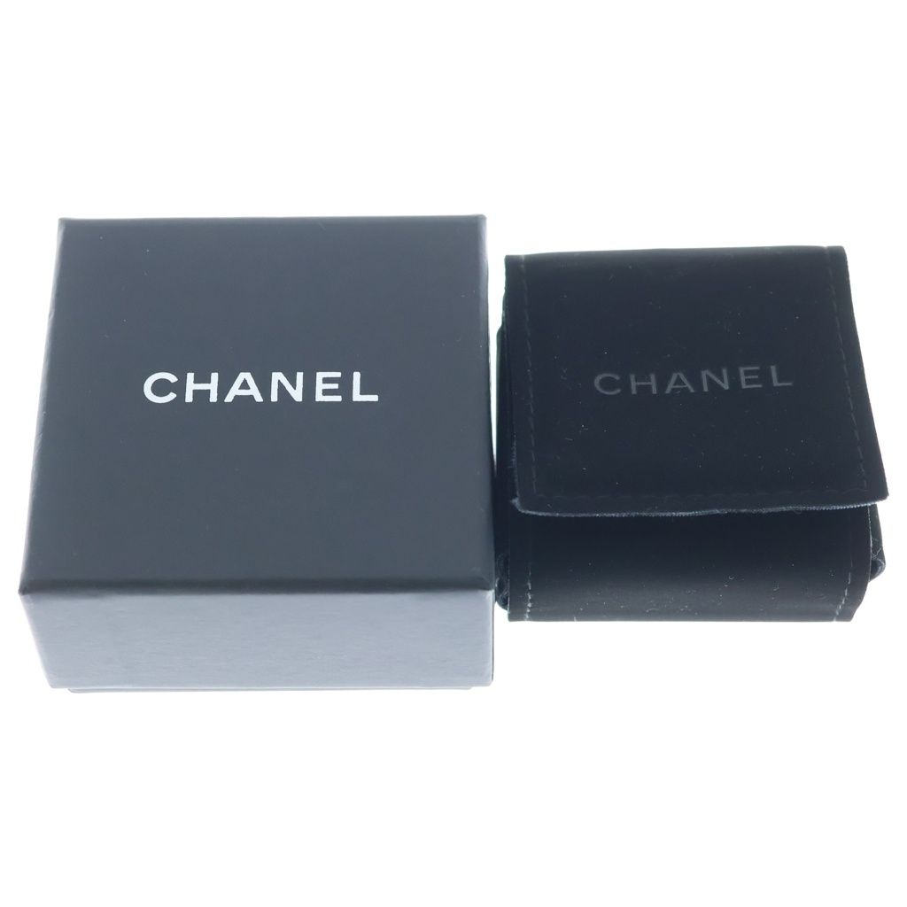 Chanel Metal Ribbon CC Logo Brooch — view 6