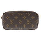 Louis Vuitton Monogram Neverfull BB Tote Shoulder Bag 2-Way Leather Brown — view 4