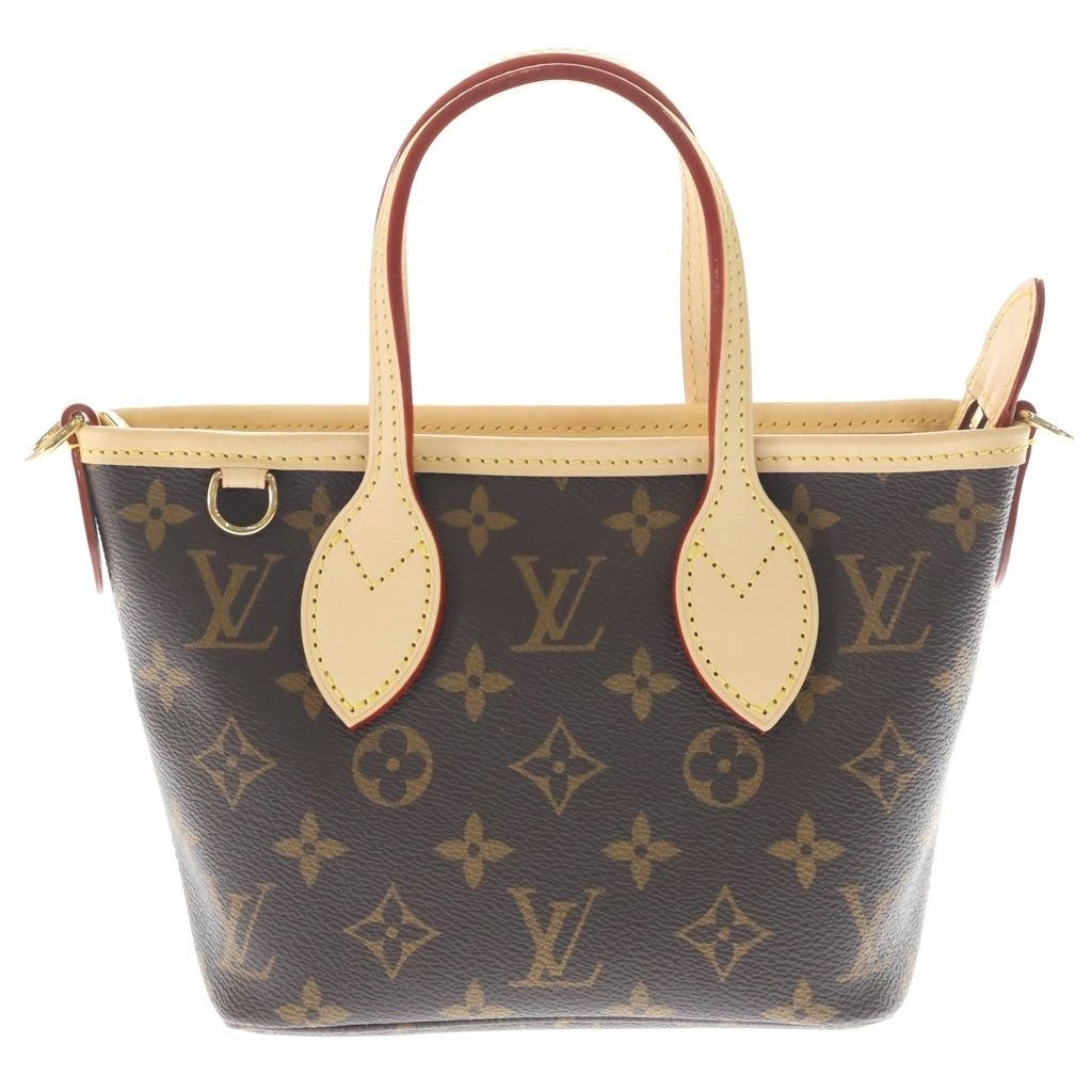 Louis Vuitton Monogram Neverfull BB Tote Shoulder Bag 2-Way Leather Brown