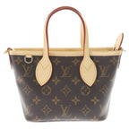 Louis Vuitton Monogram Neverfull BB Tote Shoulder Bag 2-Way Leather Brown