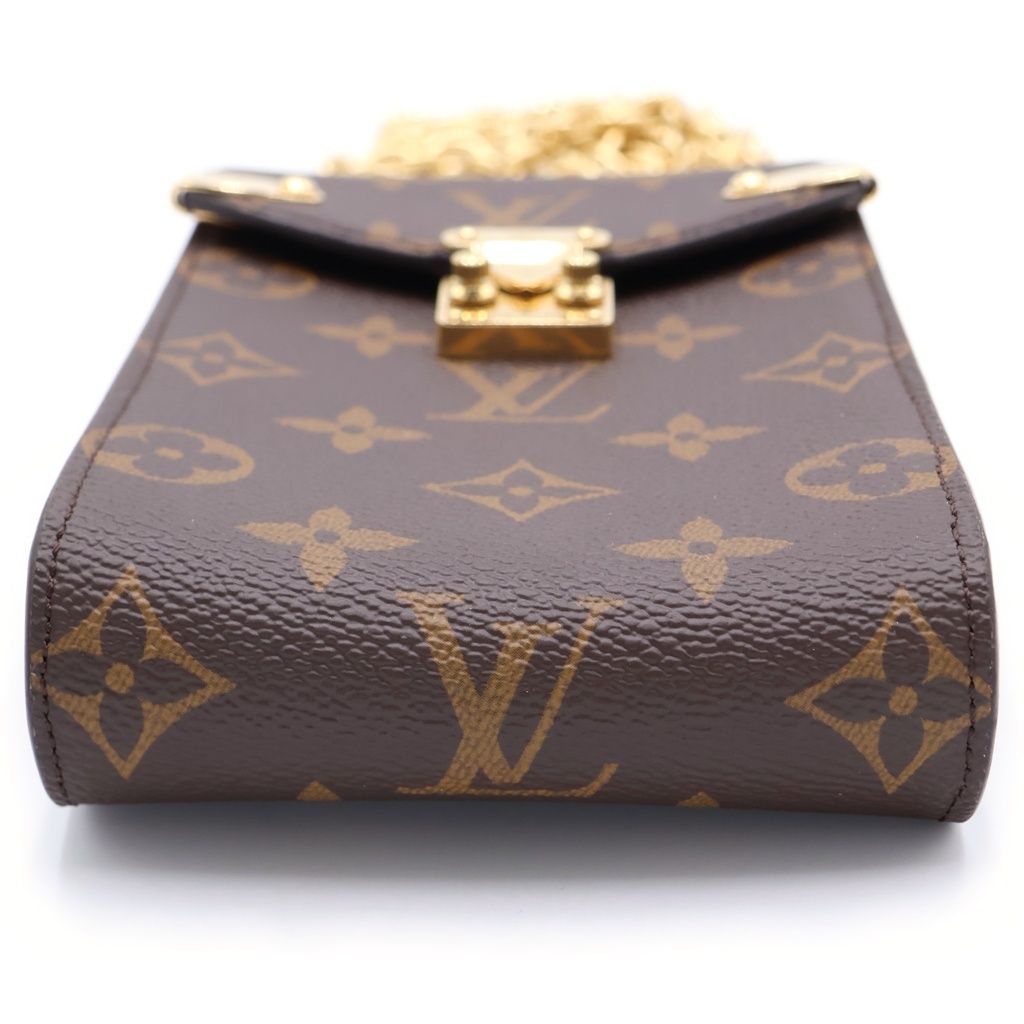 Louis Vuitton Phone Pouch Metis Monogram Canvas Shoulder Bag Brown — view 4
