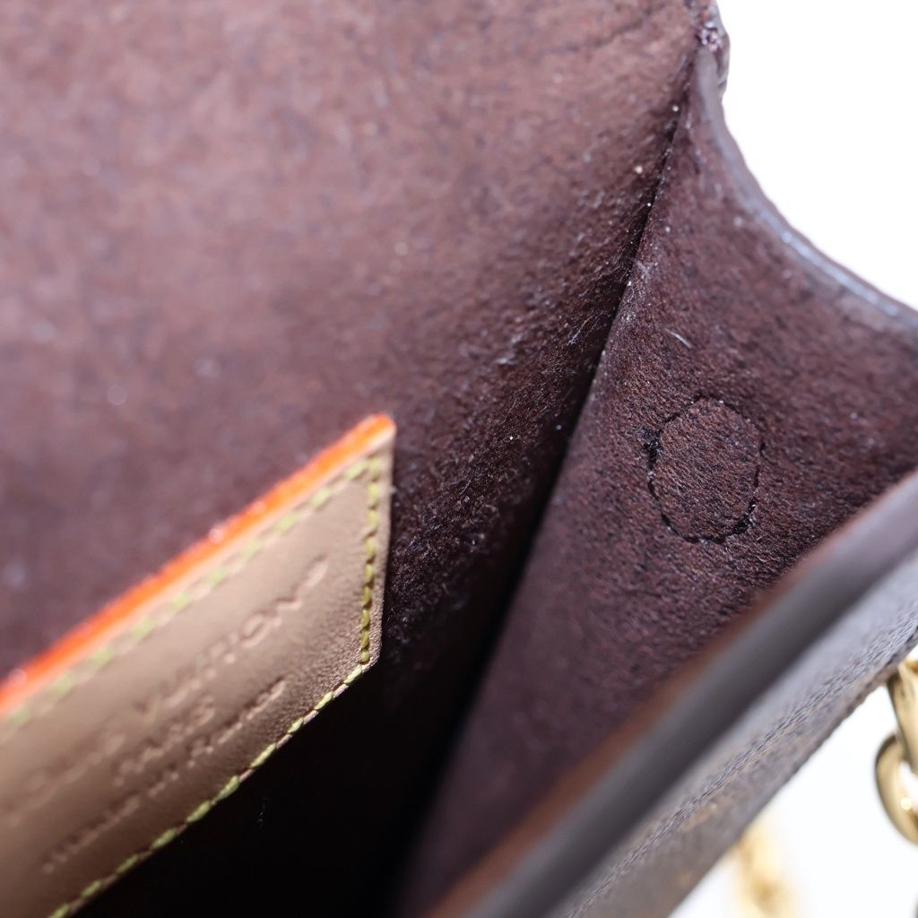 Louis Vuitton Phone Pouch Metis Monogram Canvas Shoulder Bag Brown — view 7