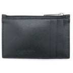 Bottega Veneta Maxi Intrecciato Fragment Case Coin Charcoal — view 2