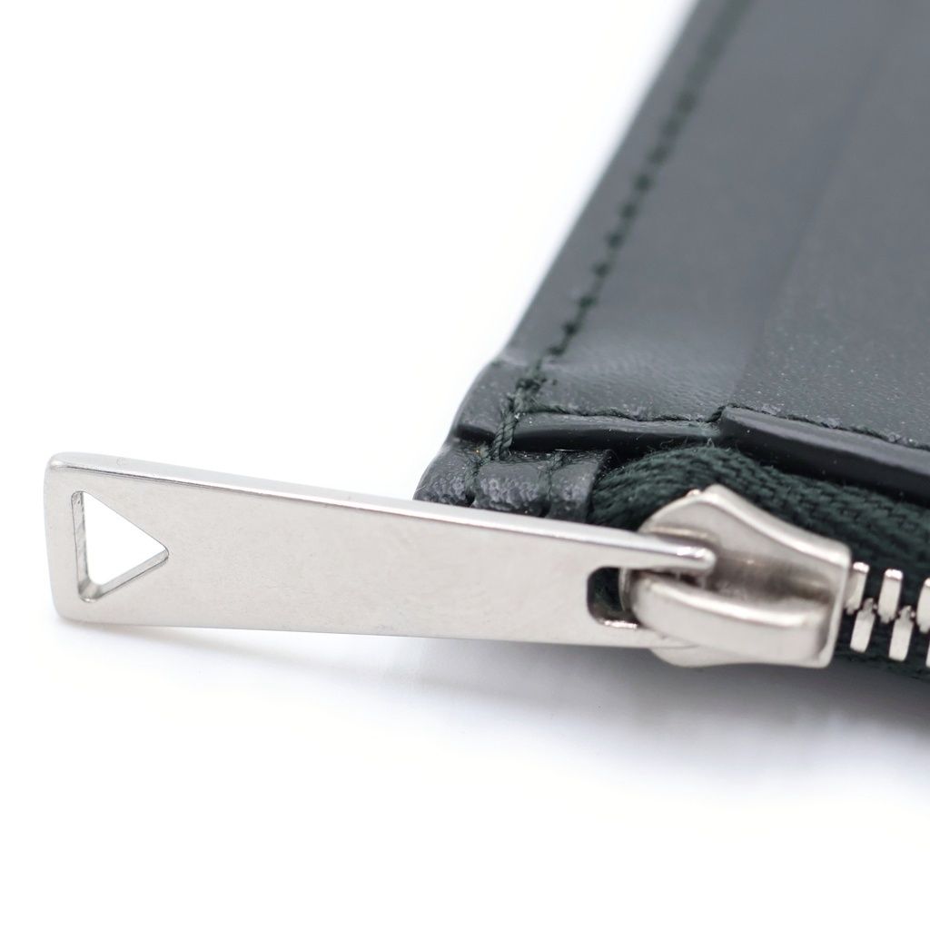 Bottega Veneta Maxi Intrecciato Fragment Case Coin Charcoal — view 5