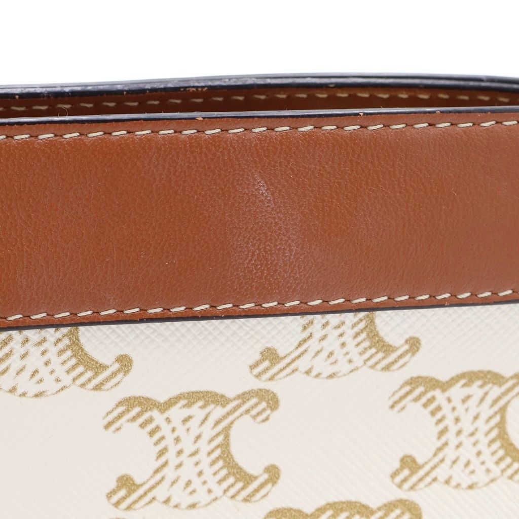 Celine Trinoff Small Travel Bag White — view 6