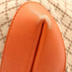 Gucci Diamante Leather Handle Canvas Tote Beige — view 5